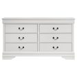 Louis Philippe - 6 Drawer Dresser - White For Discount