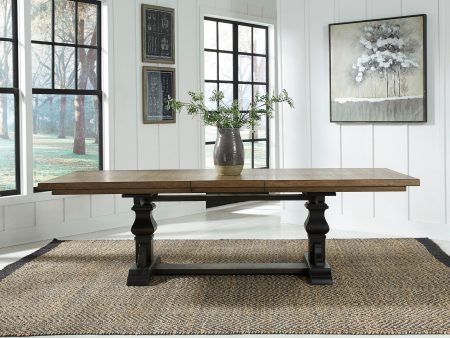 Harvest Home - Trestle Table - Black Online