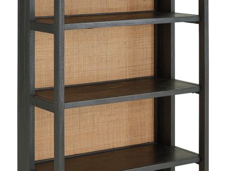 Abyard - Black   Natural - Bookcase Sale