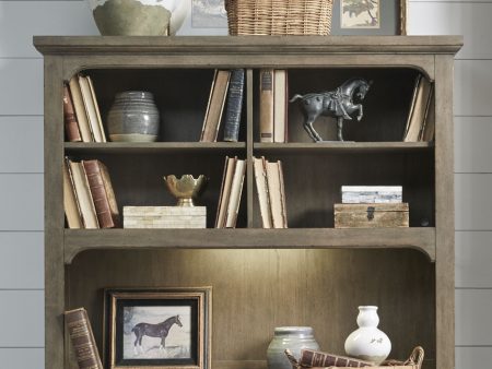 Americana Farmhouse - Credenza Hutch - Light Brown Discount