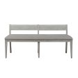 Farmhouse Reimagined - Upholstered Bench - White Discount