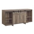 Bellarosa - TV Stand - Gray Washed - Wood Supply