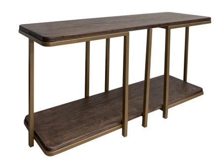 Onix - Sofa Table - Mahogany Brown For Sale