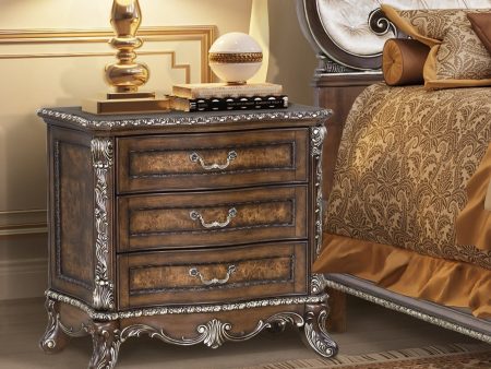 Devany - Nightstand - Cherry For Sale