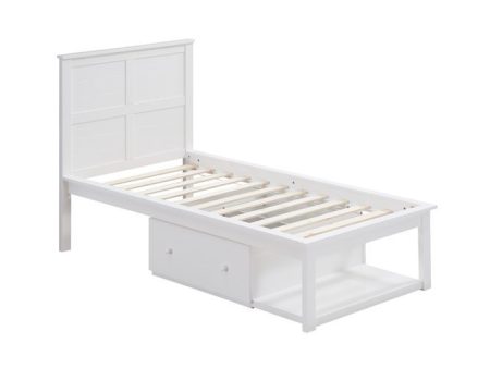 Iolanda - Twin Bed - White Finish Supply