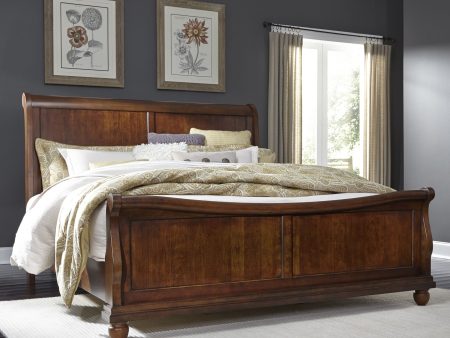 Rustic Traditions - Sleigh Bed For Cheap