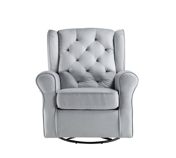 Zeger - Swivel Chair - Gray Fabric on Sale