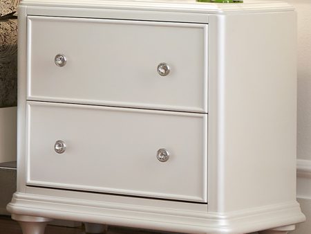 Stardust - 2 Drawer Nightstand - White For Discount