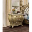 Cabriole - Nightstand - Gold Finish on Sale