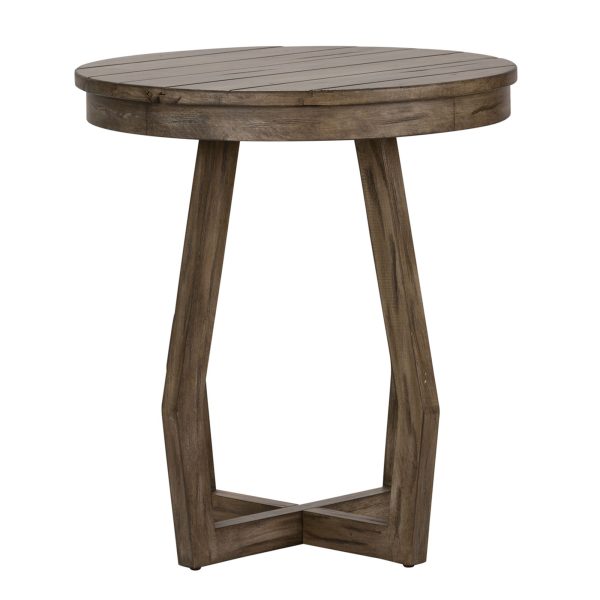 Hayden Way - Chair Side Table - Washed Gray For Cheap