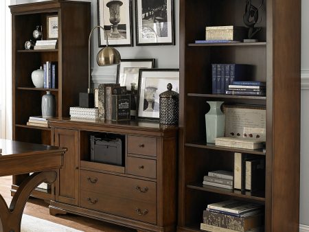 Brookview - Open Bookcase - Dark Brown Fashion