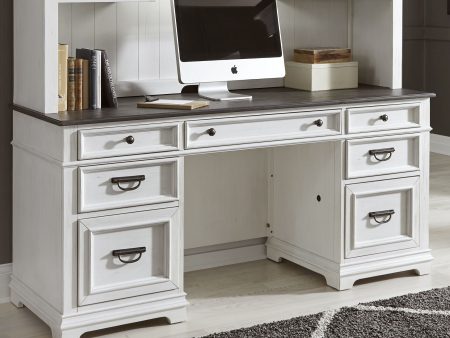 Allyson Park - Credenza - White Hot on Sale