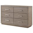 Kenora - 6-Drawer Dresser - Barley Brown Online