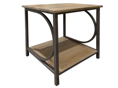 Zandria - End Table - Peanut Online Hot Sale