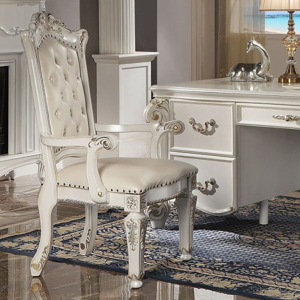 Vendome - Executive Office Chair - White Fashion