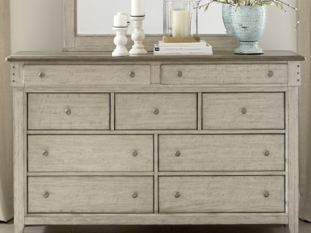 Ivy Hollow - 9 Drawer Dresser - White Online Sale