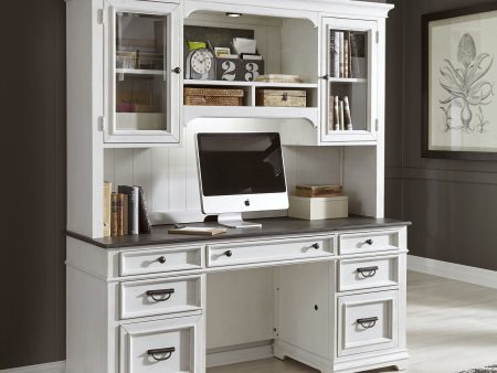 Allyson Park - Credenza & Hutch - White Online Hot Sale