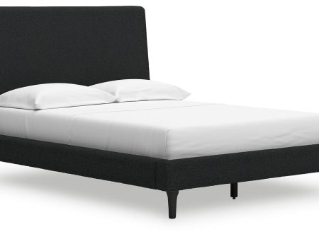 Cadmori - Upholstered Bed With Roll Slats Discount