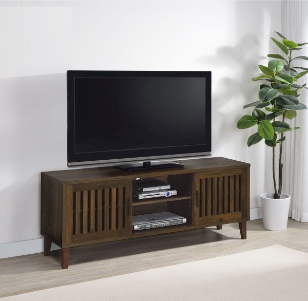 Sedona - 2 Door Engineered Wood TV Stand - Dark Pine on Sale