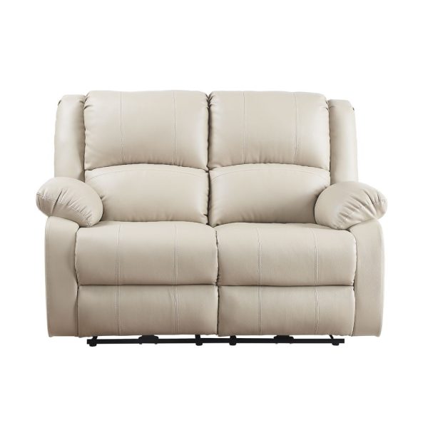 Zuriel - Power Motion Loveseat With USB - Beige Online