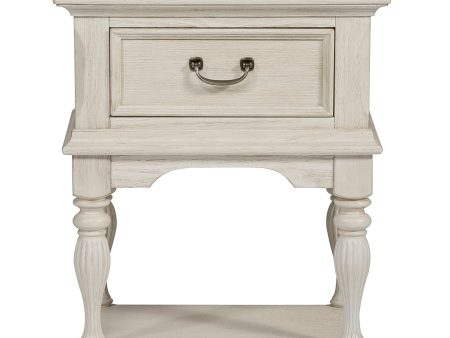 Bayside - Leg Nightstand - White on Sale