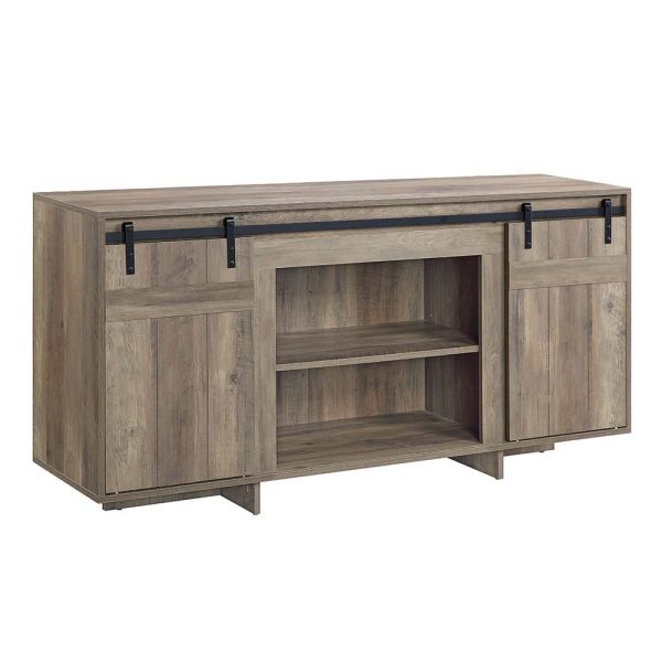 Bellarosa - TV Stand - Gray Washed - Wood Supply