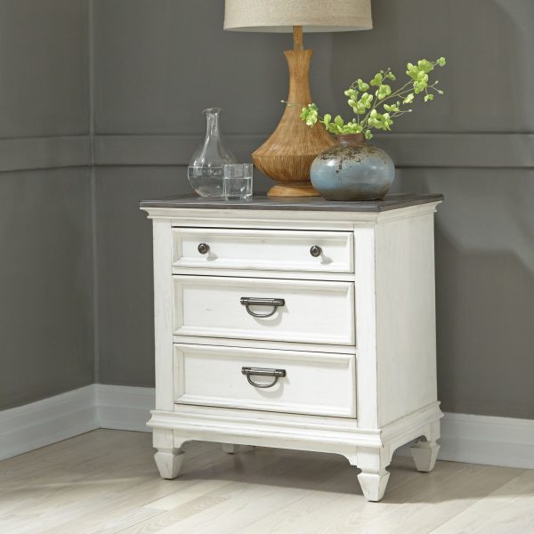 Allyson Park - Nightstand w  Charging Station Online now