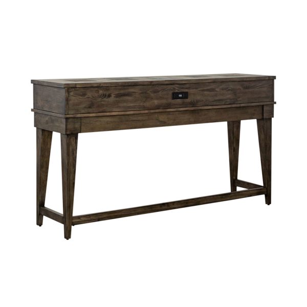 Arrowcreek - Console Bar Table - Dark Brown Online Hot Sale