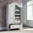 Magnolia Manor - Armoire - White Online Hot Sale