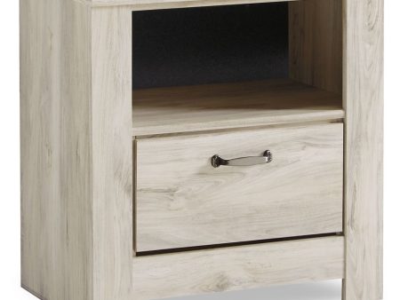 Bellaby - Whitewash - One Drawer Night Stand Fashion