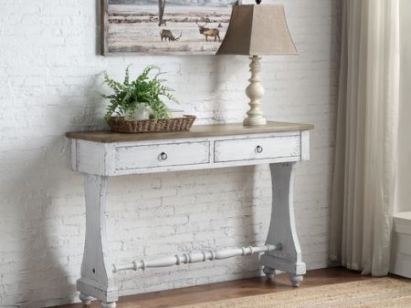 Carminda - Console Table - White Online now