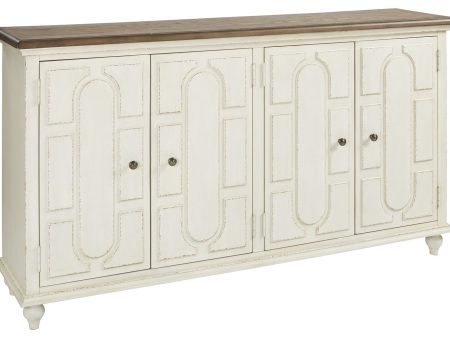 Roranville - Antique White - Accent Cabinet Online now