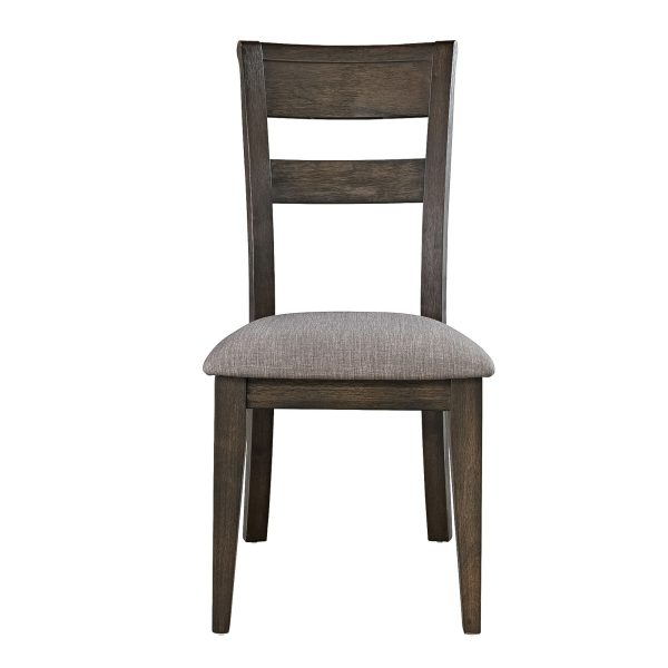 Double Bridge - Splat Back Side Chair - Dark Brown Hot on Sale