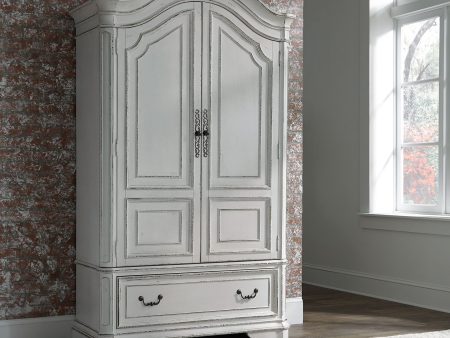 Magnolia Manor - Armoire - White Online Hot Sale