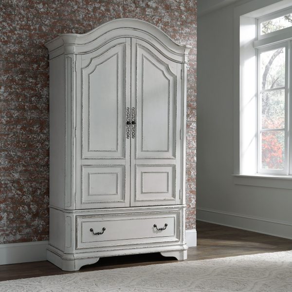 Magnolia Manor - Armoire - White Online Hot Sale