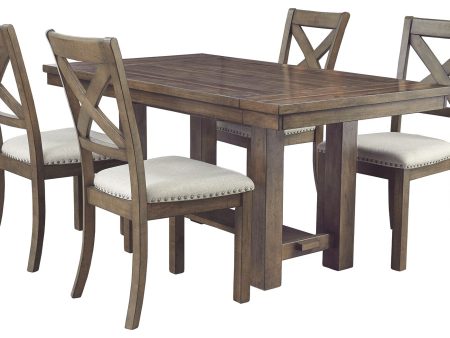 Moriville - Grayish Brown - Rectangular Dining Room Extension Table Fashion