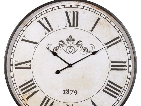 Augustina - Antique Black - Wall Clock For Cheap