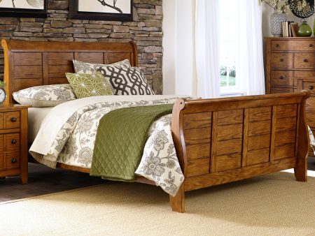 Grandpas Cabin - Sleigh Bed Fashion