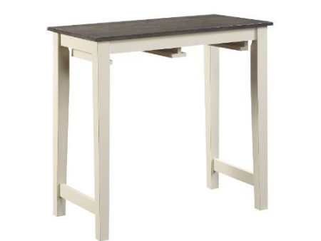 Yobanna - Counter Height Set - Gray Oak & Antique White Finish Hot on Sale