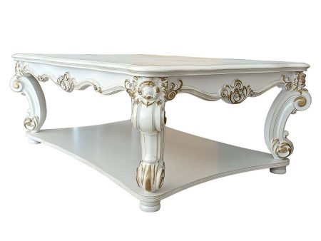 Vendom - Coffee Table - Antique Pearl Finish Online Hot Sale