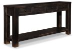 Gavelston - Black - Sofa Table Online Hot Sale