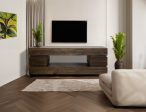 Honey - 2 Drawers TV Stand - Barrel Brown Online