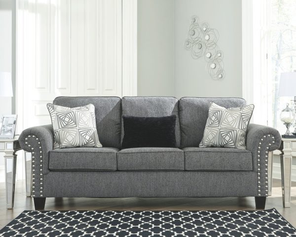 Agleno - Charcoal - Sofa Online Hot Sale