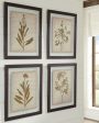 Dyani - Brown - Wall Art Set (Set of 4) Online Hot Sale