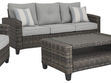 Cloverbrooke - Gray - Sofa, Chairs, Table Set (Set of 4) For Cheap