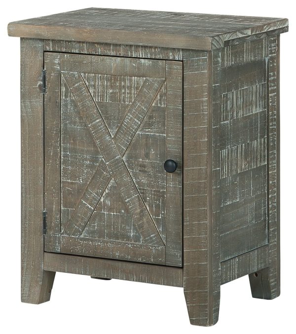 Pierston - Gray - Accent Cabinet Hot on Sale