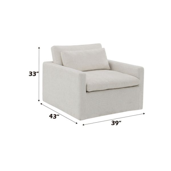 Frederick - Swivel Chair With Pillow Supply