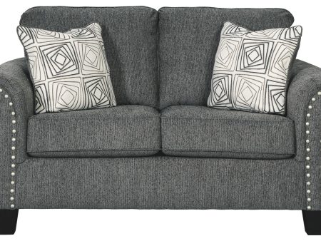 Agleno - Charcoal - Loveseat Online Sale