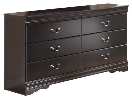 Huey - Black - Six Drawer Dresser Online Hot Sale