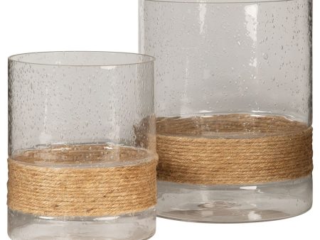 Eudocia - Clear - Candle Holder Set (Set of 2) Online now